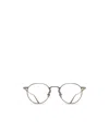 Matsuda Round-frame Glasses In Brown