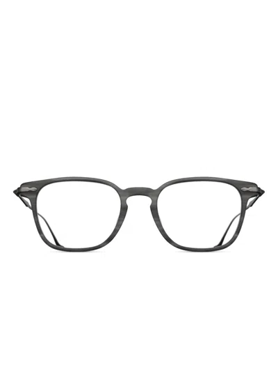 Matsuda Round Frame Glasses In Grau