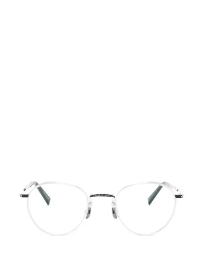 Matsuda Round-frame Glasses In Silver