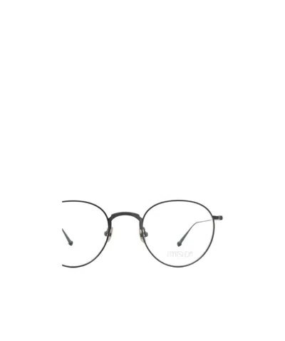 Matsuda Round-frame Glasses In White
