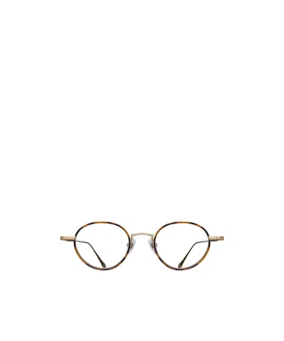 Matsuda Round Frame Plain Mirror In Black