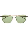 Matsuda Round-frame Sunglasses In Ag
