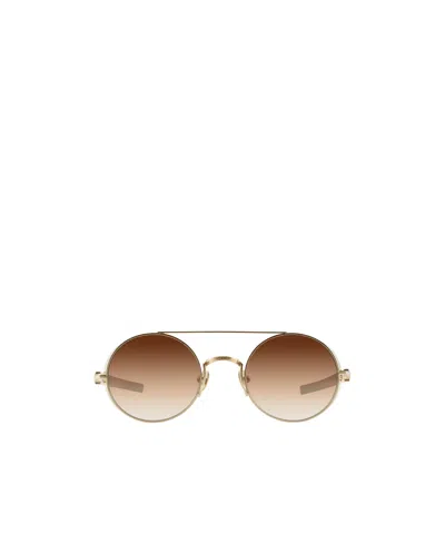 Matsuda Round-frame Sunglasses In Brown