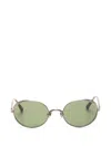 Matsuda Round-frame Sunglasses In Gold