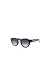 Matsuda Round Frame Sunglasses In Blue