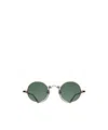 Matsuda Round-frame Sunglasses In Green