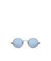 Matsuda Round-frame Sunglasses In Blue