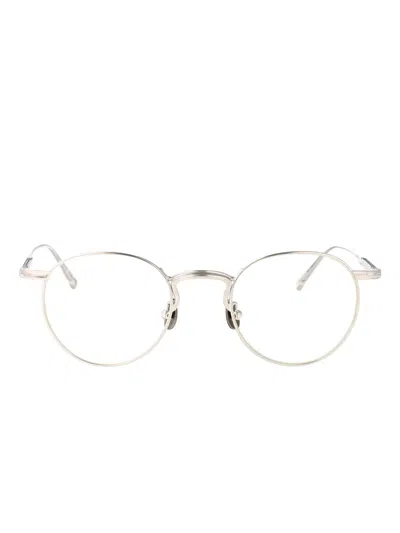 Matsuda Round Glasses In Silver