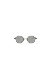 Matsuda Round Sunglasses In Black