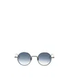 Matsuda M3087 Rounded-frame Sunglasses In Blue