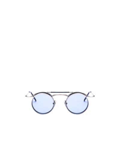 Matsuda Round Sunglasses In Purple