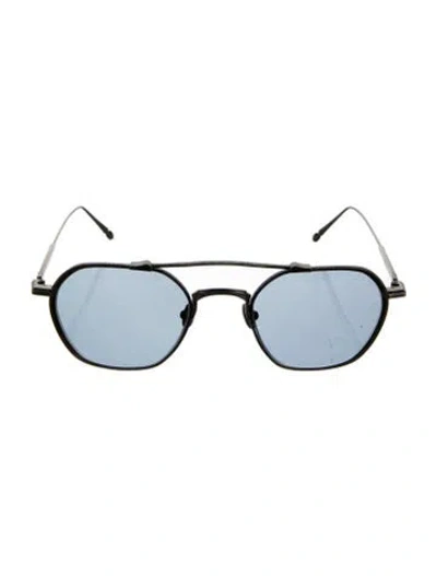 Pre-owned Matsuda Round Tinted Sunglasses In Gray