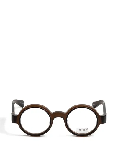Matsuda Round-frame Glasses