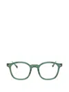Matsuda 라운드 프레임 안경 In Green