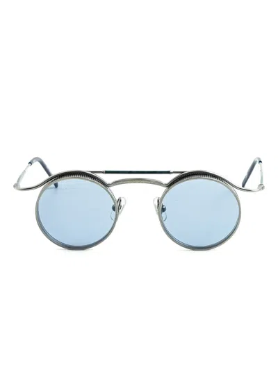Matsuda Round-frame Sunglasses In Silver