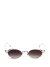 Matsuda Round-frame Sunglasses In Silver
