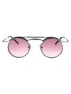 Matsuda Ruthenium Titanium Sunglasses In Pink