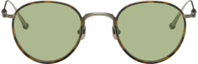 Matsuda Silver M3085-l Sunglasses In Green