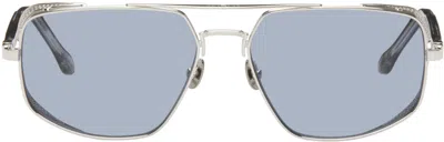 Matsuda Silver M3111 Sunglasses In Blue