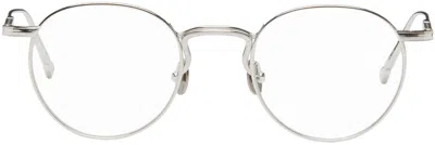Matsuda Silver M3140 Glasses In Palladium White