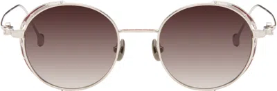 Matsuda Silver M3152 Sunglasses In Gray