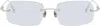 Matsuda Silver M5004 Sunglasses In Palladium White