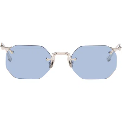 Matsuda Silver M5012 Sunglasses In Blue