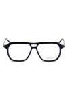 Matsuda Square-frame Glasses In Blue
