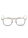 Matsuda Square-frame Glasses In Gold