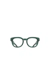 Matsuda Square-frame Glasses In Green