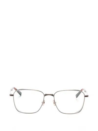 Matsuda Square-frame Glasses In Silver