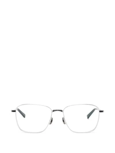 Matsuda Square-frame Glasses In Silver