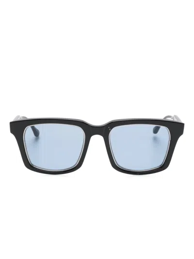 Matsuda Square-frame Sunglasses In Black