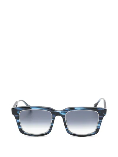 Matsuda Square-frame Sunglasses In Blue