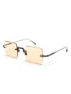 Matsuda Square-frame Sunglasses In Silver