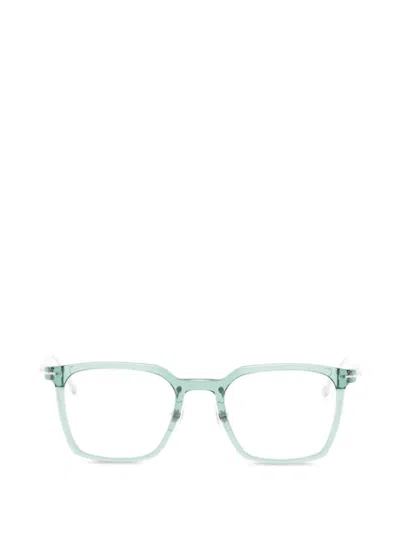 Matsuda Square-frame Glasses In Green