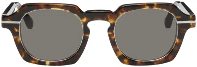 Matsuda Ssense Exclusive Brown M2055 Sunglasses