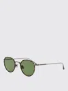 Matsuda Round Frame Sunglasses In Green