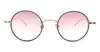 Matsuda Runde Sonnenbrille Mit Farbverlauf In Rose Gold