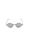 Matsuda Tinted-lenses Round-frame Sunglasses In Black