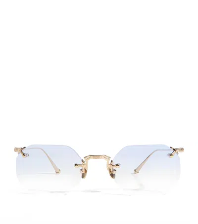 Matsuda Titanium M3086 Octagonal Sunglasses
