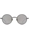 Matsuda Titanium Round-frame Sunglasses In Silver