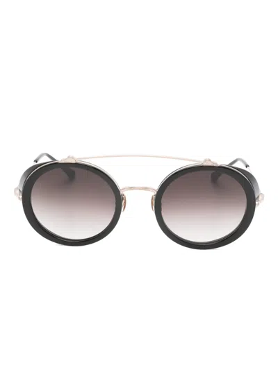 Matsuda Top Bar Sunglasses In Gold