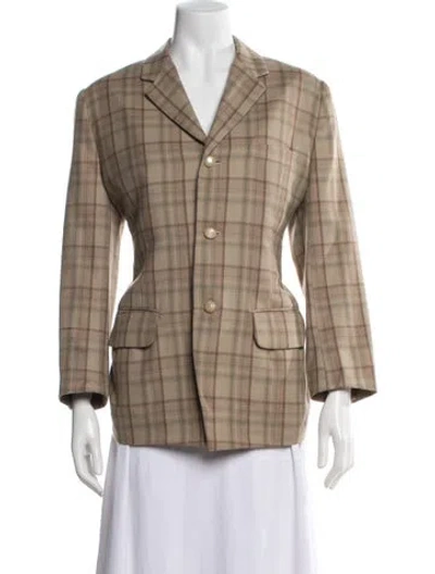 Pre-owned Matsuda Vintage 1980's Blazer In Neutrals