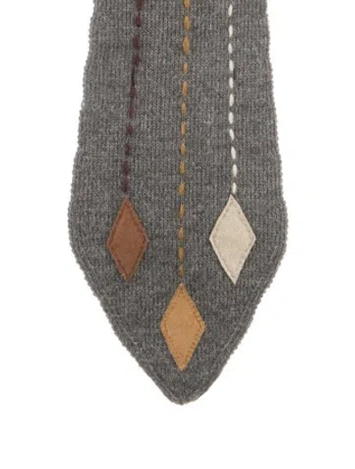 Pre-owned Matsuda Vintage 1990's Tie W/ Tags In Grey