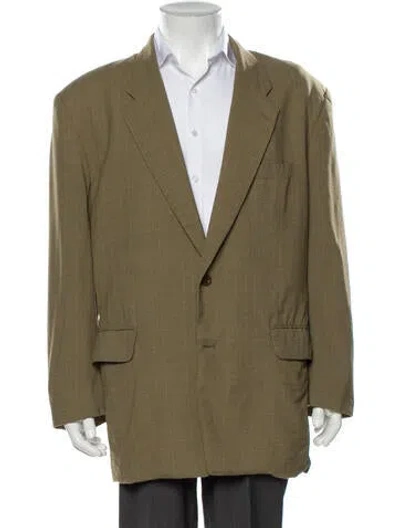 Pre-owned Matsuda Vintage Blazer In Green