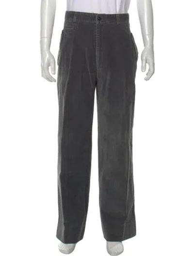 Pre-owned Matsuda Vintage Corduroy Pants In Gray