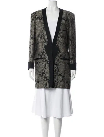 Pre-owned Matsuda Vintage Late 1980's - Early 1990's Coat In Black