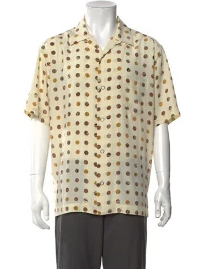 Pre-owned Matsuda Vintage Late 1980's - Early 1990's Shirt In Neutrals