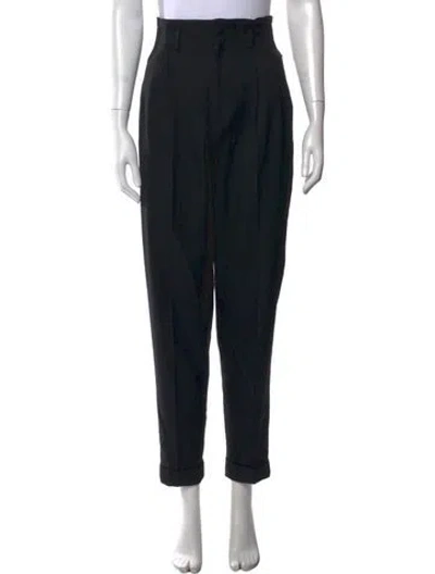 Pre-owned Matsuda Vintage Straight Leg Pants In Black